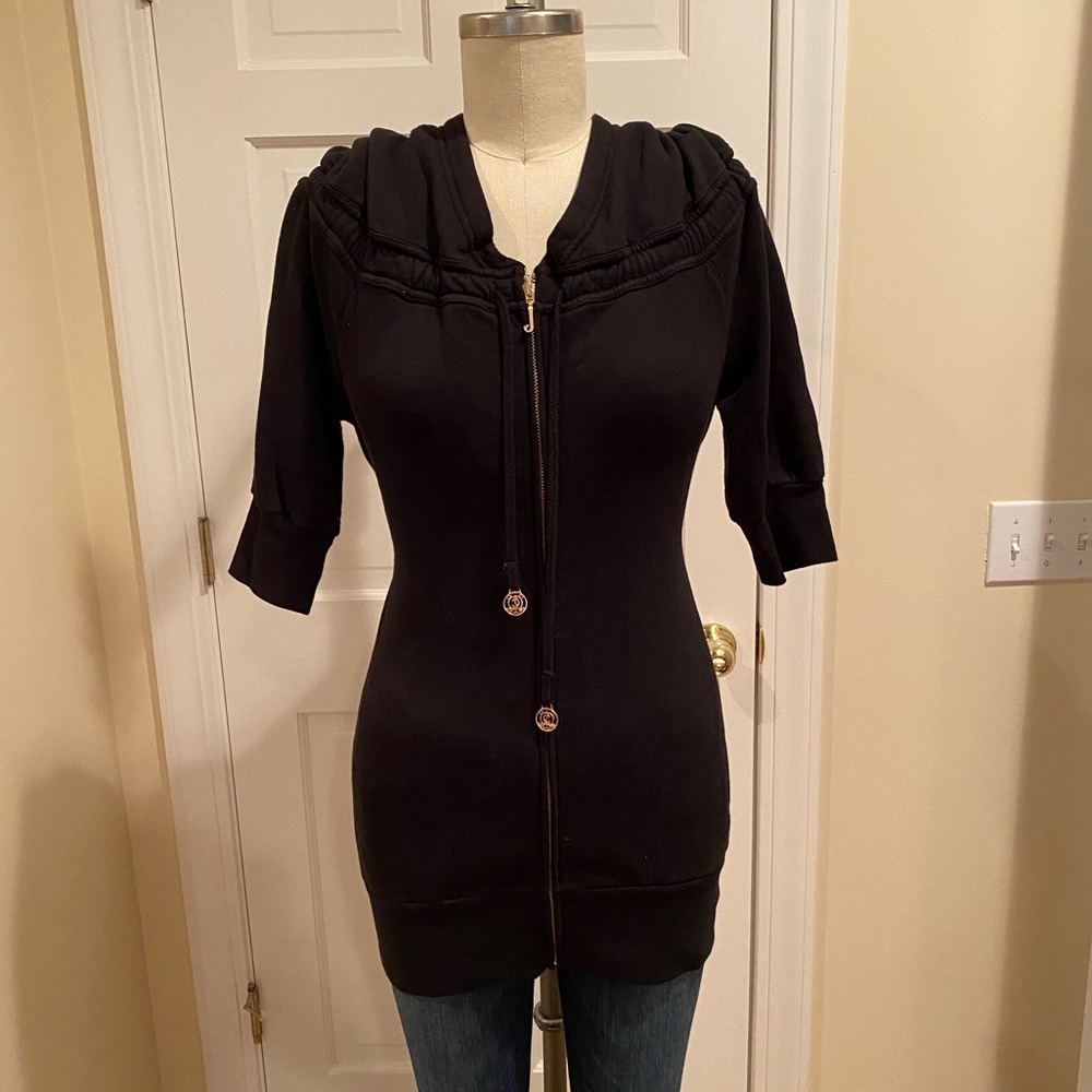 NWOT Juicy Couture Black Dress Hoodie
